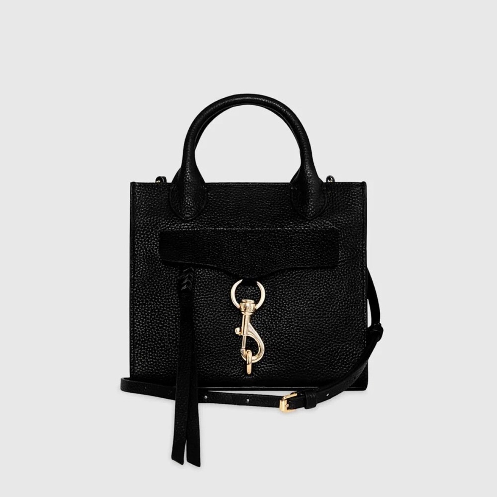 NWT Rebecca Minkoff Megan Mini Tote Bag *Black*